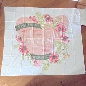 Bible verse tapestry